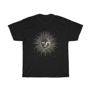 Smiling Sun with Stars Unisex T-Shirt