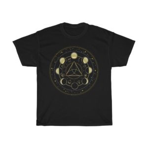 Zodiac with Moon Phases T-Shirt