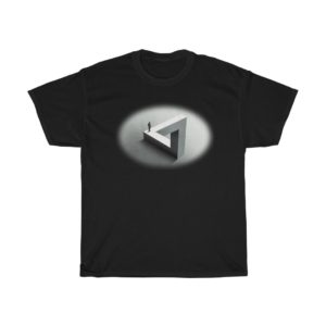 Man Walking on Penrose Triangle T-Shirt