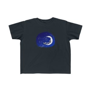 Baby Pandas on Moon Toddler Tee 2-6T