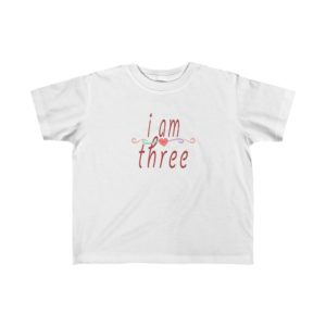 I Am Three T-Shirt