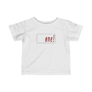 One! T-Shirt for 1yo