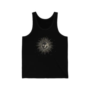 Smiling Sun with Stars Tank Top