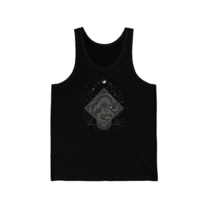 Waves in Star Field Tank Top by Myx Tees