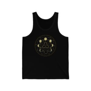 Zodiac with Moon Phases Tank Top