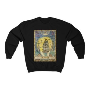 The Moon Tarot Card Sweatshirt