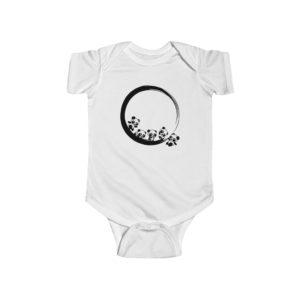 Baby Pandas in a Zen Circle Bodysuit