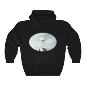 Balloon Headed Man Surreal Hoodie