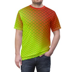 Florescent Green to Orange T-Shirt