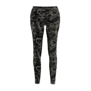 Skull Pattern Goth Leggings