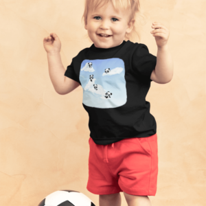 Baby Pandas Playing in Clouds T-Shirt