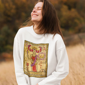 Empress Tarot Card Sweatshirt from Myx Tees