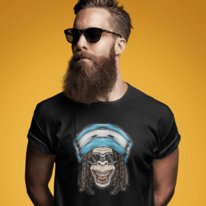 Funky Dreadlock Monkey T-Shirt