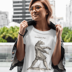 Human with Dog Head T-Shirt