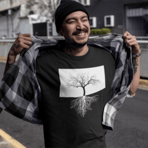 Leafless Tree and Roots T-Shirt