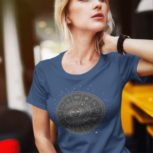 Sun Zodiac with Stars T-Shirt