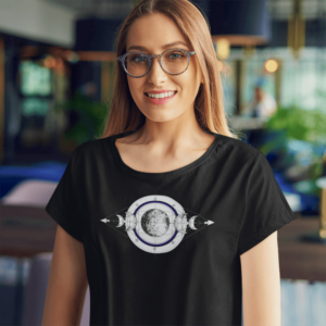 Triple Moon Goddess Female T-Shirt