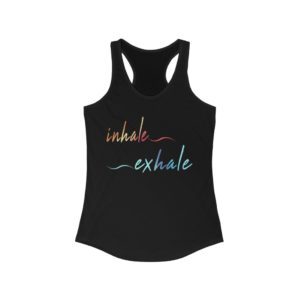 Inhale... Exhale... Female Tank Top