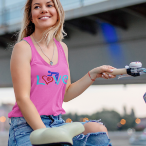 Love Cycling Female Tank Top