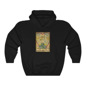 The Lovers Tarot Card Unisex Hoodie