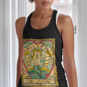 The Lovers Tarot Card Female Tank Top