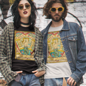 The Lovers Tarot Card Unisex T-Shirt