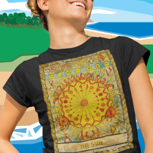 The Sun Tarot Card Unisex T-Shirt