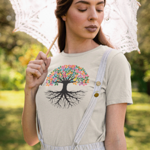 Tree with Colorful Leaves Unisex T-Shirt