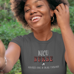 Nicu Nurse T-Shirt by Myx Tees