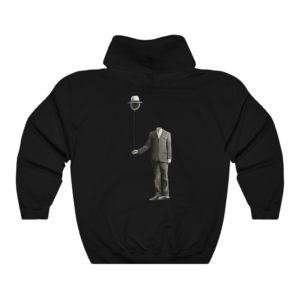 Man With Balloon Head Unisex Hoodie