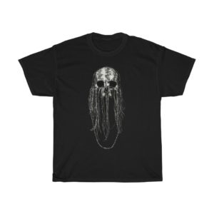 Skull with Rope Dreads Unisex T-Shirt