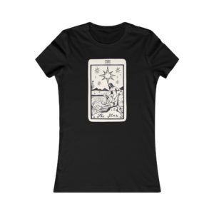 The Star Tarot Card Female T-Shirt