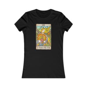 Strength Tarot Card Female T-Shirt