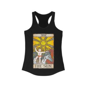 Sun Tarot Card Female Tank Top