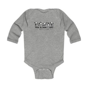 How I Roll Unisex Bodysuit 0-24M