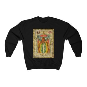 Justice Tarot Card Unisex Sweatshirt