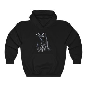 Dragonfly in Reeds Unisex Hoodie