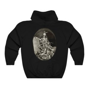 Memento Mori Omnia Mihi Subdita Goth Unisex Hoodie