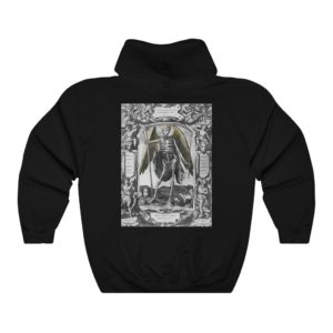 Mirror of Human Life Skeleton Unisex Hoodie