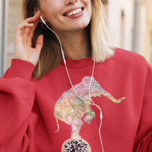 Elephant Mandala Unisex Sweatshirt