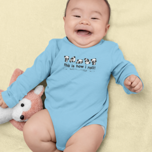 How I Roll Unisex Bodysuit 0-24M