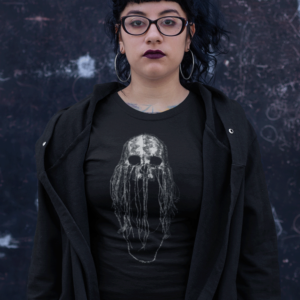 Skull with Rope Dreads T-Shirt