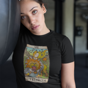 Strength Tarot Card Female T-Shirt