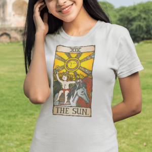 Sun Tarot Card Female T-Shirt