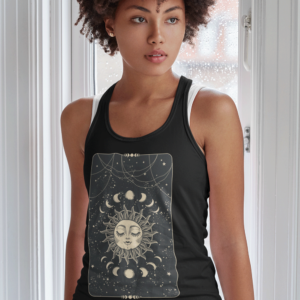 Sun and Moon Female Tank Top