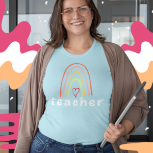 Teacher Rainbow Unisex T-Shirt