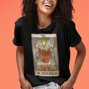 The Hierophant Tarot Card Unisex T-Shirt