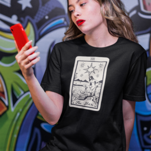 The Star Tarot Card Female T-Shirt